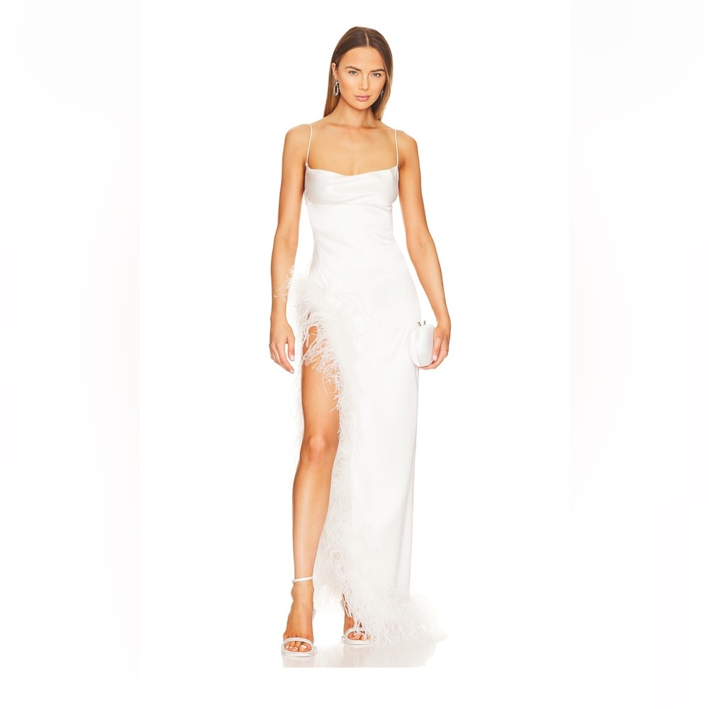 Retrofete Priscilla Feather Dress